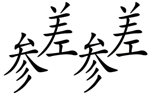 疯狂猜成语所有答案:参差不齐($info['id'])